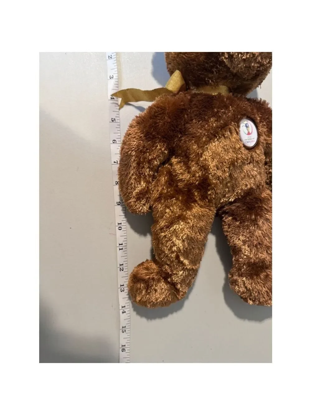 Ty Beanie Buddy Champion FIFA Brown Plush Toy One Size